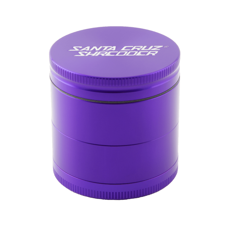 Herb grinder with strong magnets and anodized finish for durability