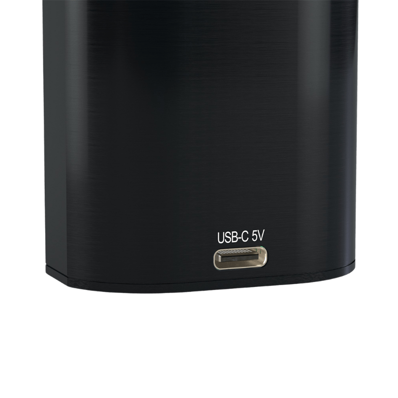 Portable vaporizer with customizable temperature settings and sleek design