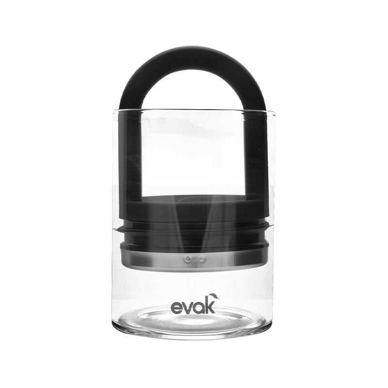 Evak glass container with airtight lid for food storage