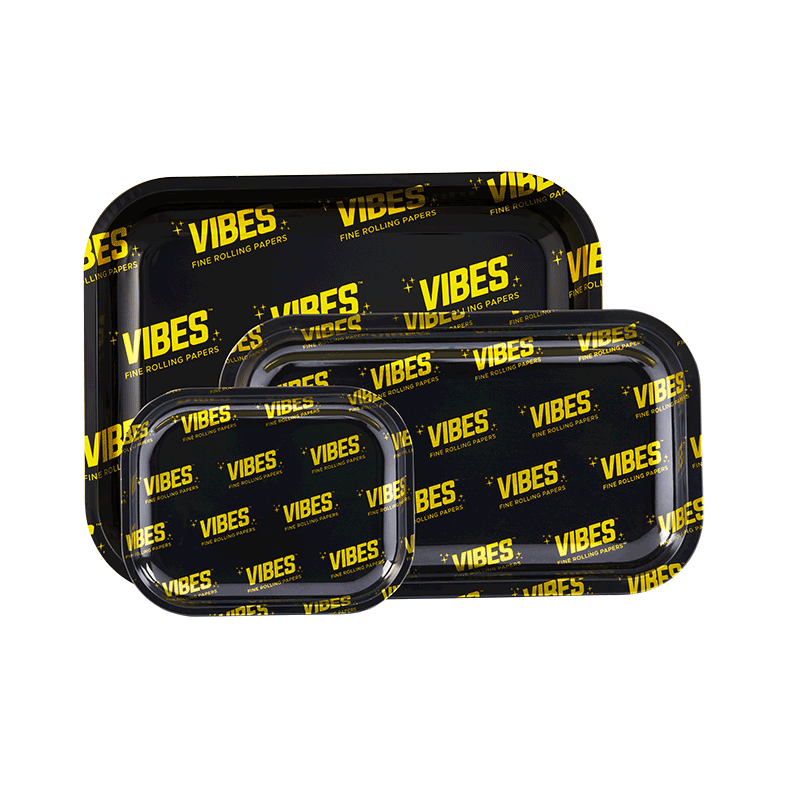 Travel size rolling tray for smokers, compact and easy to carry.