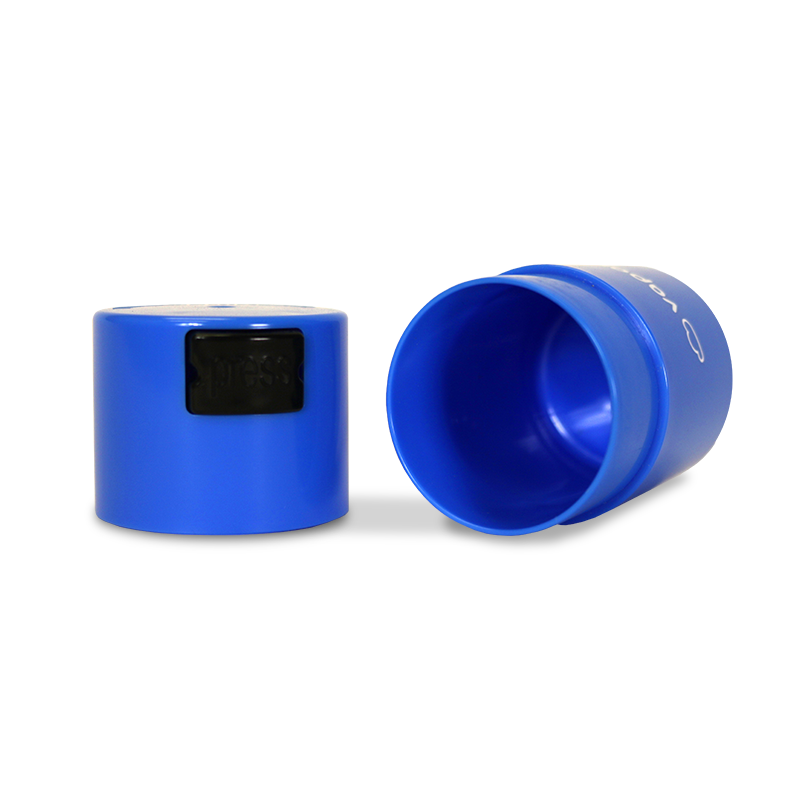 Reusable odorless food storage jar filled with dry pasta, demonstrating airtight seal