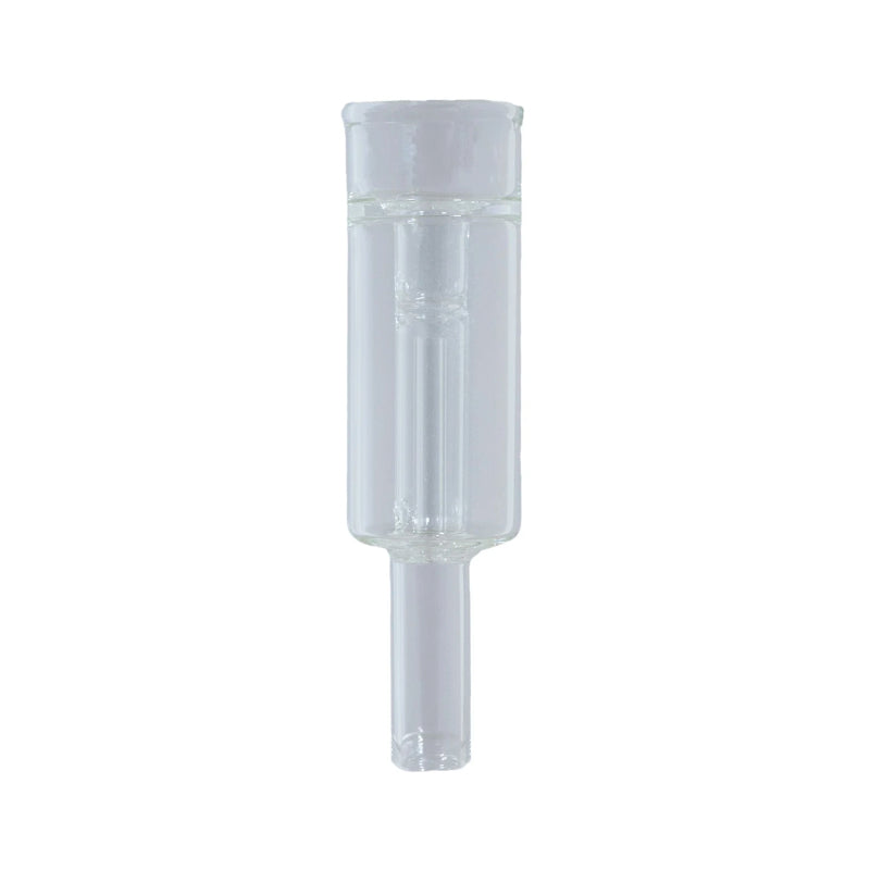 Glass bubbler with internal percolator for smooth vapor filtration
