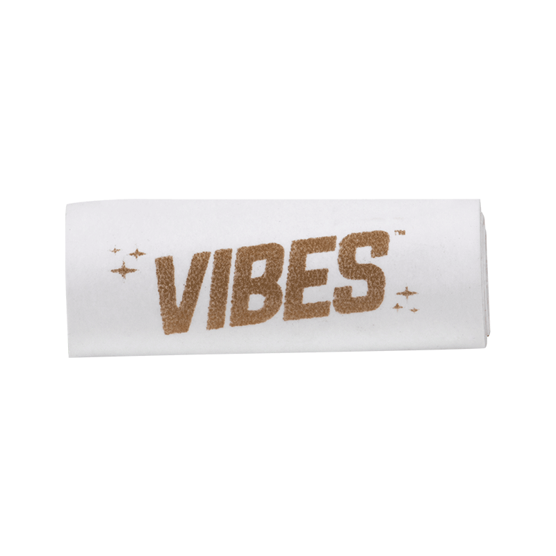 Vibes Cone Filter Tips Box open with multiple booklets displayed