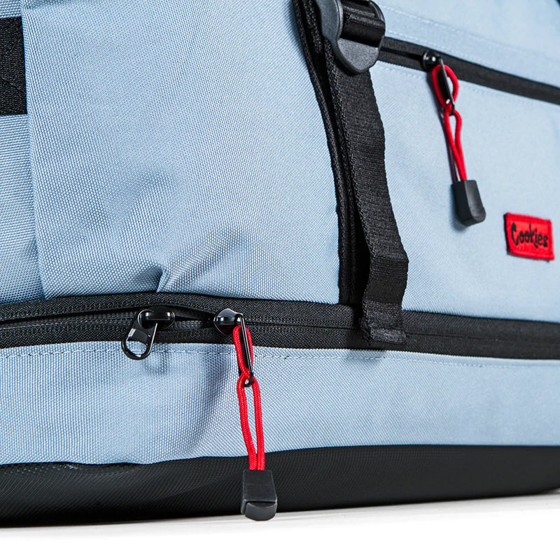 Tactical Explorer Duffle Bag from the front, emphasizing its large capacity and camo style.
