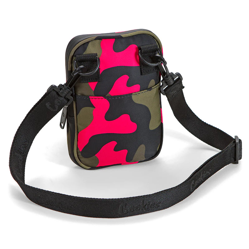 Spacious interior of the Cookies honeycomb utility bag, highlighting its organizational pockets.