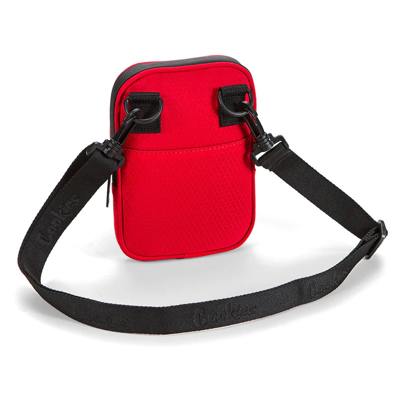 Mint Honeycomb Utility Bag by Cookies, showcasing its sleek design and compartments.