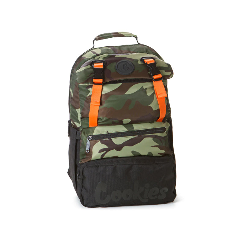 Cookies Parks Adventure Utility Backpack in use, demonstrating its suitability for school and travel.