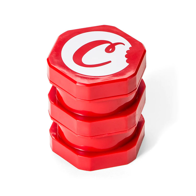 Durable plastic storage containers with fresh food inside, highlighting their capacity