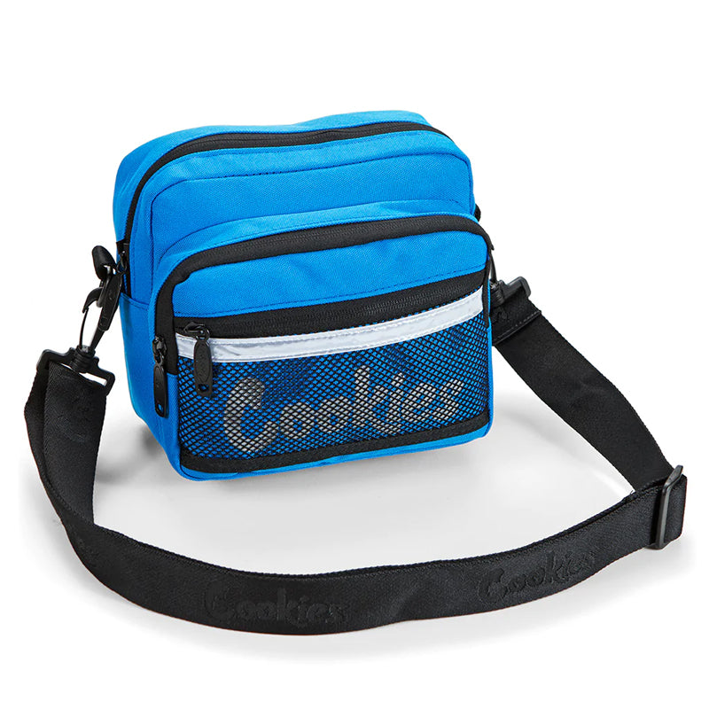 Compact compartments of the Cookies Vertex Crossbody Bag, ideal for organizing essentials discreetly.