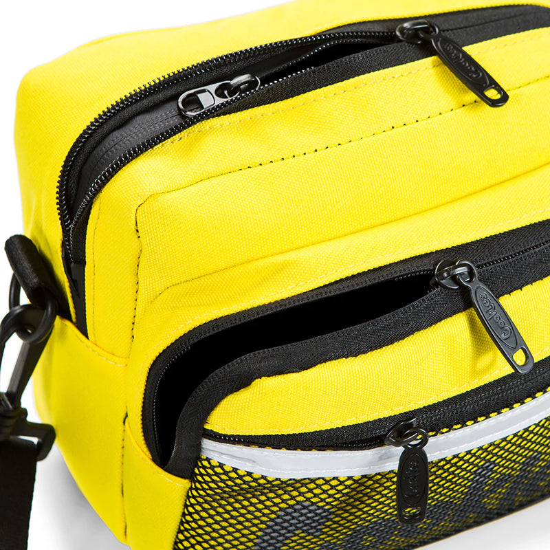 Cookies Vertex Crossbody Bag in ripstop fabric, perfect for lightweight travel and daily use.