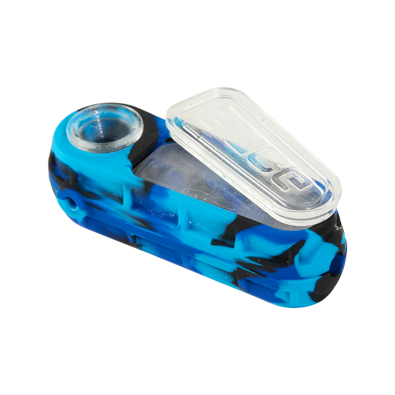 Eyce Glacier Spoon with ice chamber, perfect for cooling smoke during use.