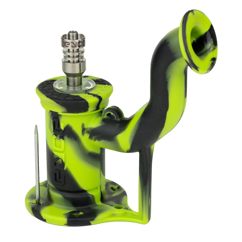 Side view of the Eyce Rig 2.0 showing integrated tools and hidden storage compartment