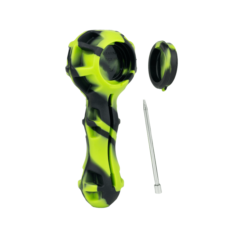 Top view of the HerbMaster Smoking Spoon, highlighting its sleek finish.