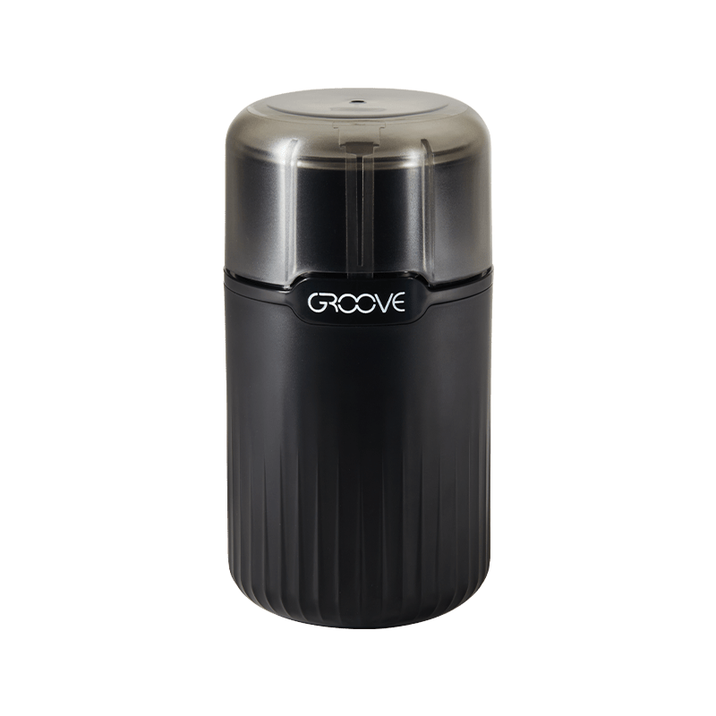 Groove Ripster electric herb grinder with large capacity and stainless steel design