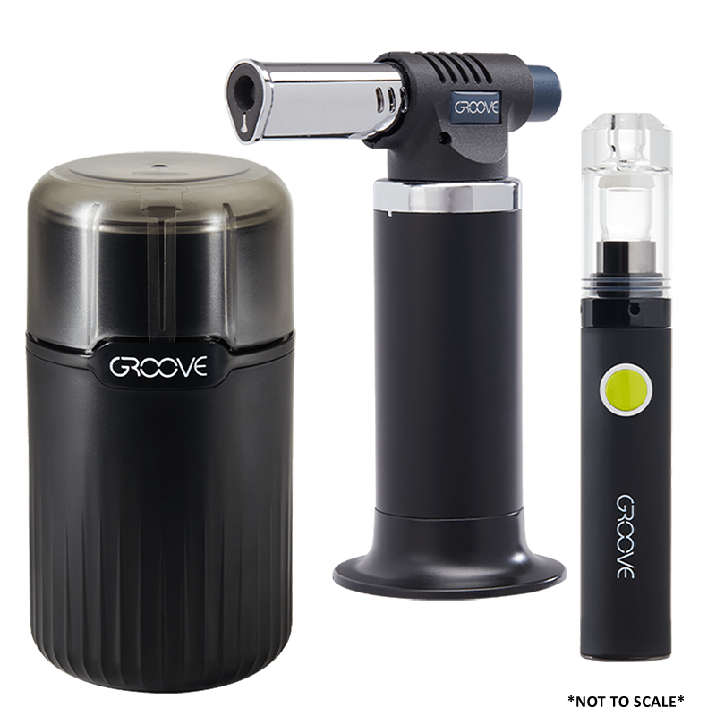Close-up of the CARA+ Vaporizer highlighting its sleek design and functionality.