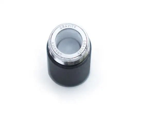 Close-up view of the KandyPens atomizer demonstrating the elevated airflow system.