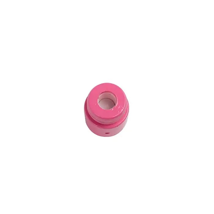 Close-up of the KandyPens MINI Coilless Ceramic Atomizer highlighting its ceramic build.