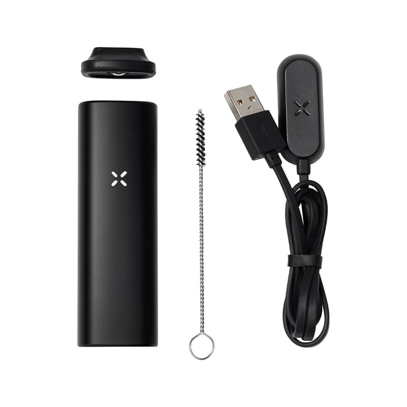 PAX Mini vaporizer in hand, showcasing its discreet design for on-the-go use.