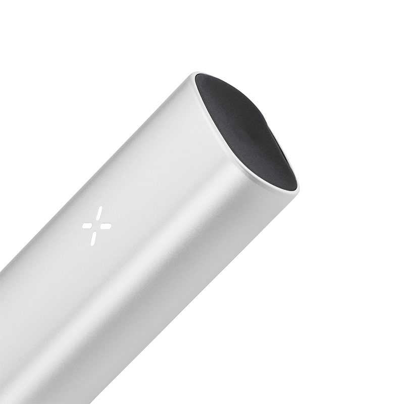 PAX Mini vaporizer charging with USB dock, highlighting its convenient battery life.