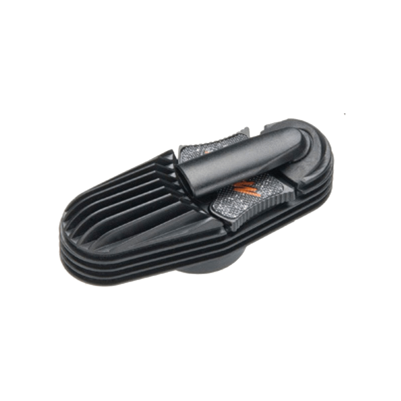 Mighty cooling unit installed on the vaporizer showing effective vapor cooling.
