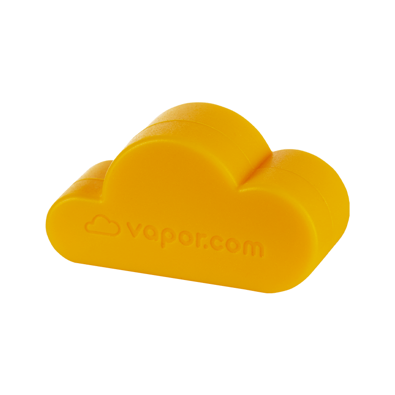 VaporPro silicone wax container with airtight lid on a clean surface, perfect for concentrates storage