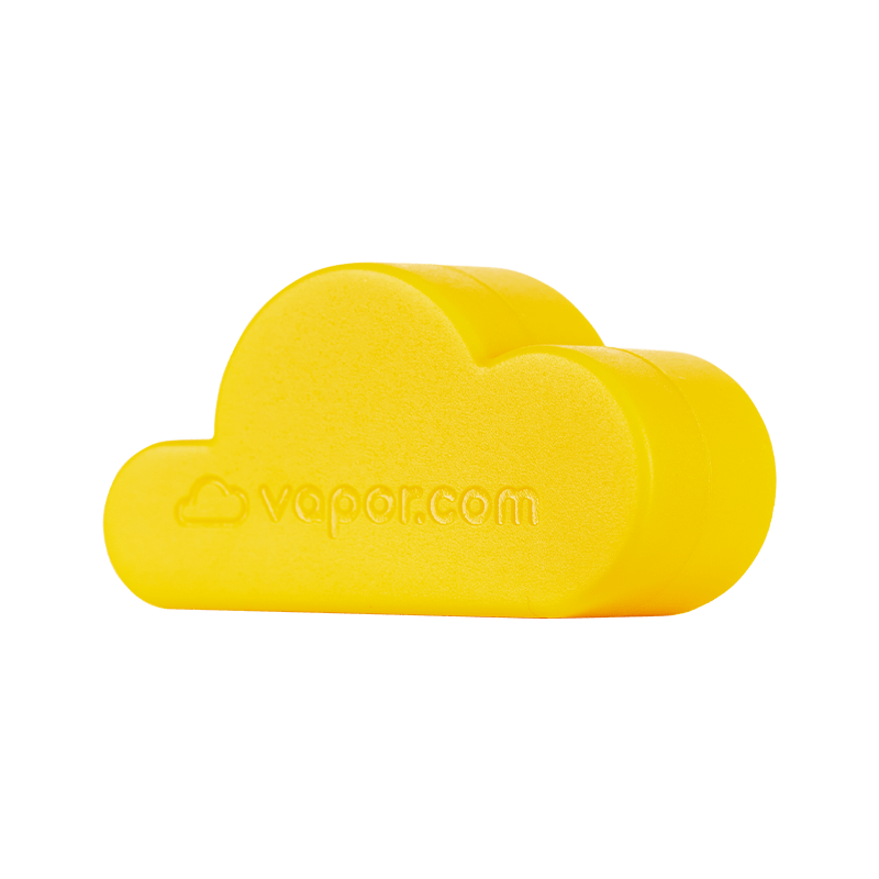 Close-up of the durable silicone material and seal of the wax container for oils