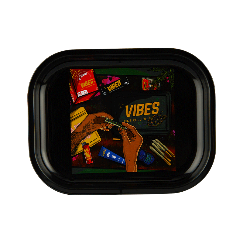 Vibes Now We Roll Portable Aluminum Tray - Image 3