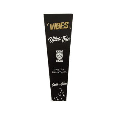 Travel-ready Vibes king size cones, perfect for on-the-go smoking sessions.