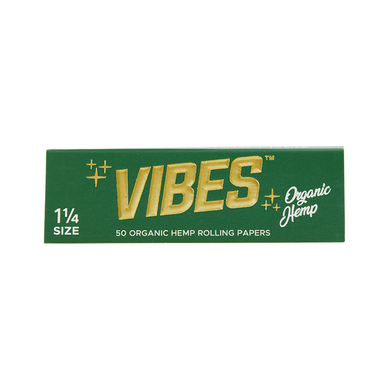 Vibes Organic Hemp Rolling Papers - 1.25