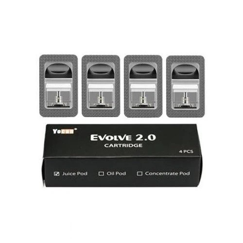 Yocan Evolve 2.0 with multiple pods for versatile vaping