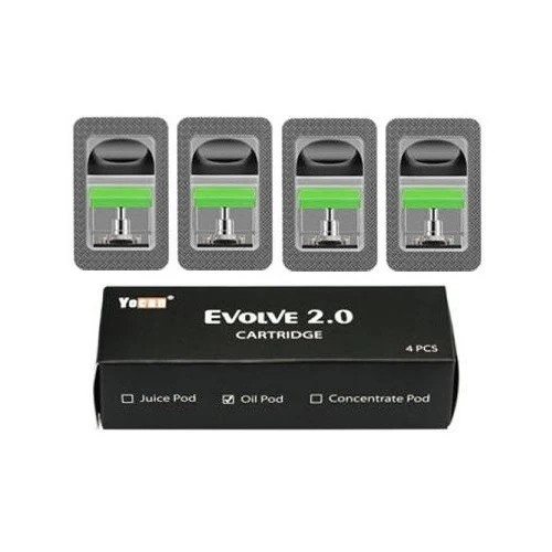 Vaper filling thick oil into Yocan Evolve 2.0 pod with easy-fill design