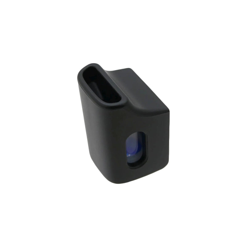 Side angle of the high-quality glass mouthpiece for vaporizer, showing its sleek design and fit for FURY 2.