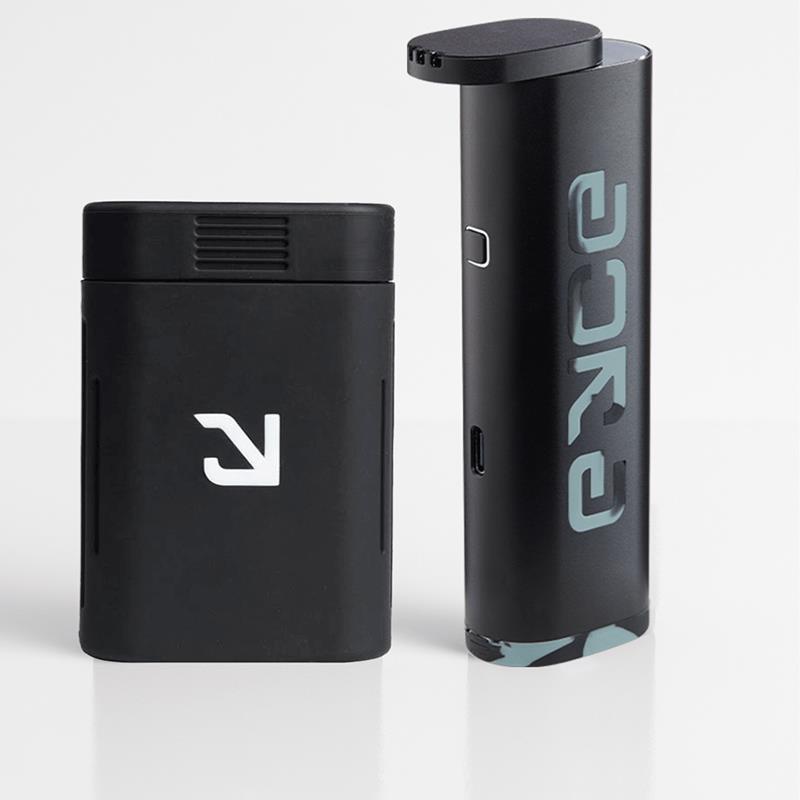 Eyce portable vaporizer in hand showing compact design