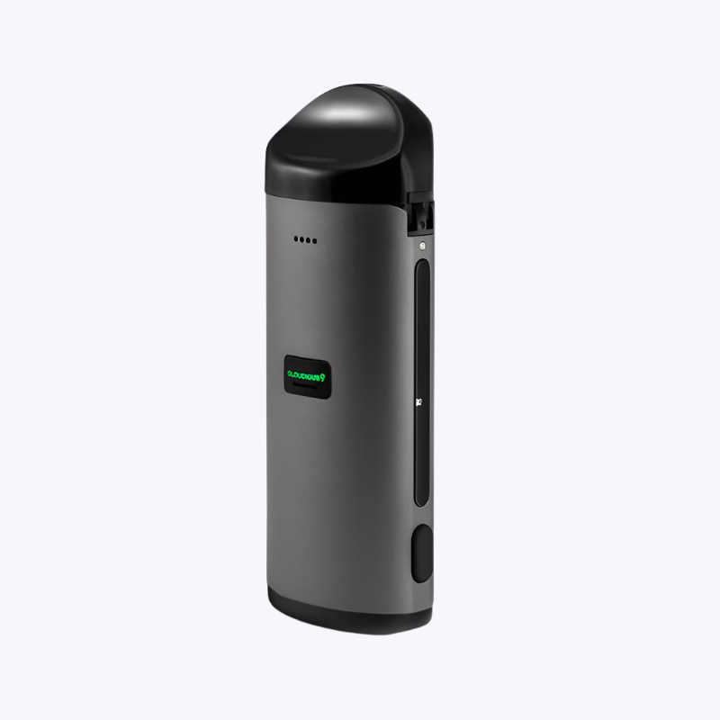 Atomic9 vaporizer showing sleek design and portable size