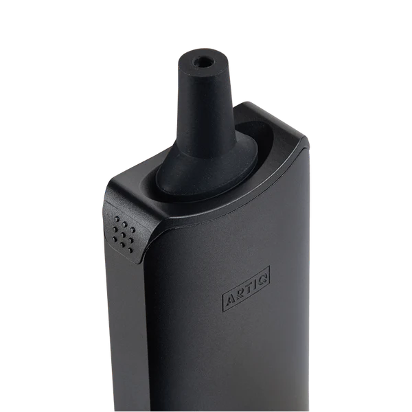 DaVinci Artiq water tool adapter attached to water pipe for smoother vaping