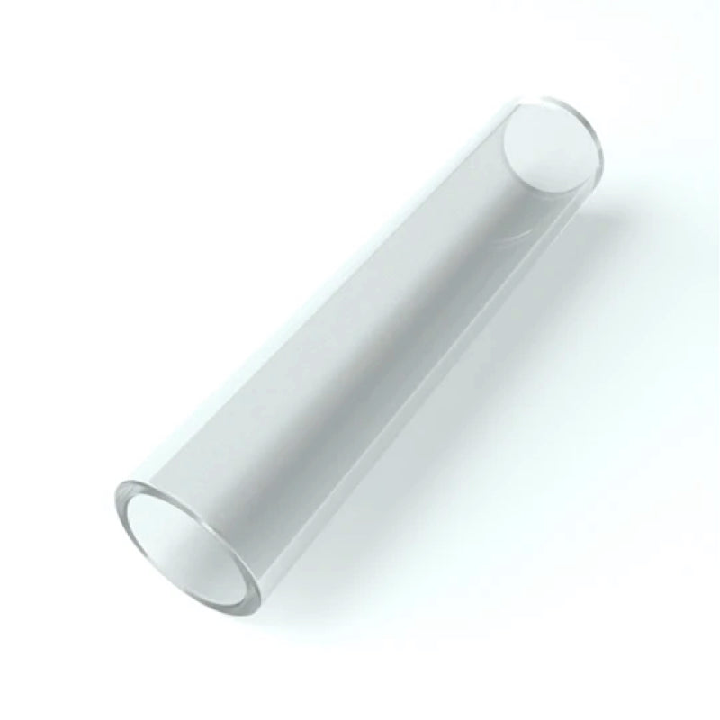 Stundenglass plastic hose tip attached to hookah for hygienic sessions