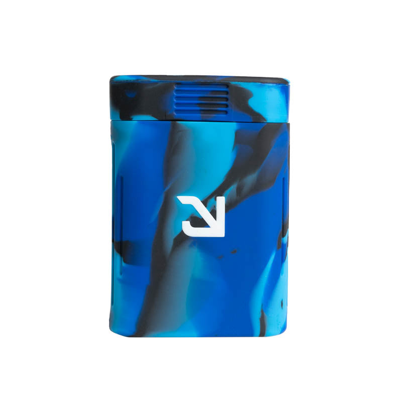 Front view of the Eyce Solo portable silicone pipe highlighting its compact size and discreet design
