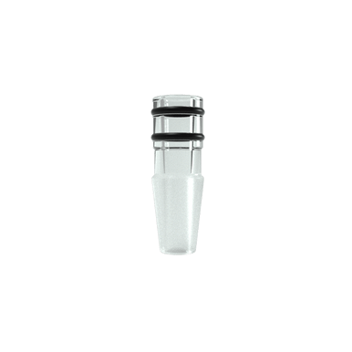 G Pen Hyer adapter paired with a water pipe, highlighting airflow alignment and vapor flow efficiency.