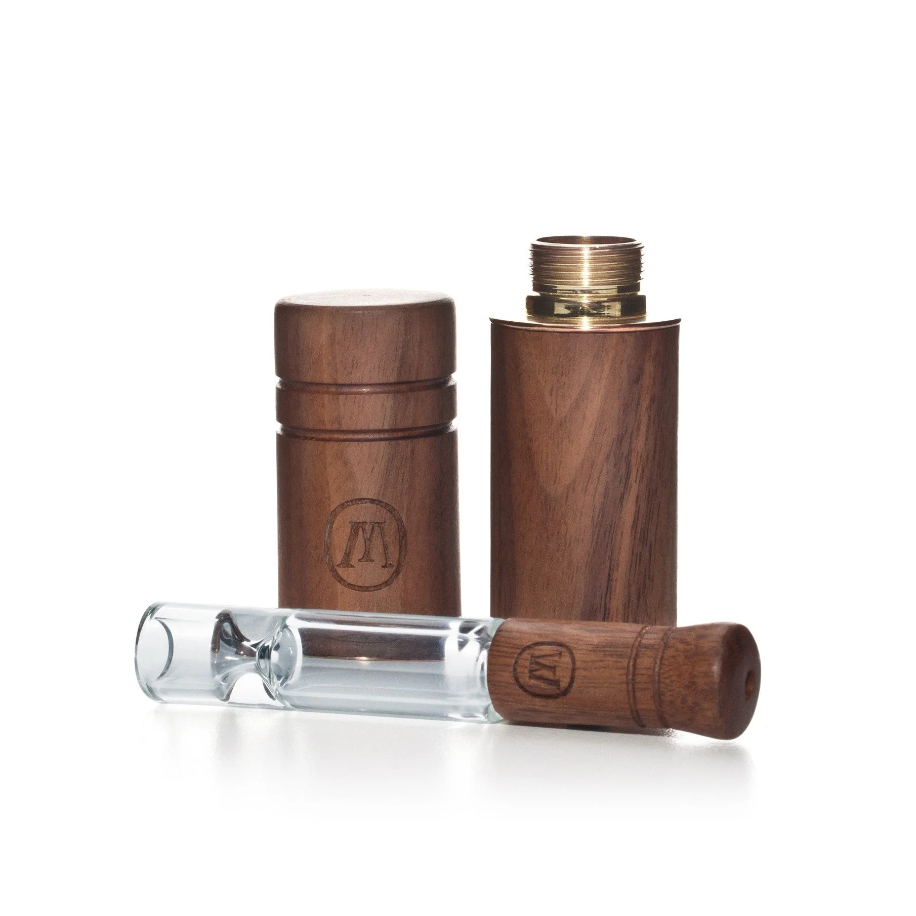 Stylish glass holder for cones in a bright setting
