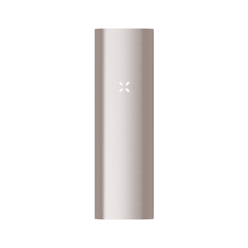 PAX 3 vaporizer with sleek aluminum body and mouthpieces for portable dry herb vaping