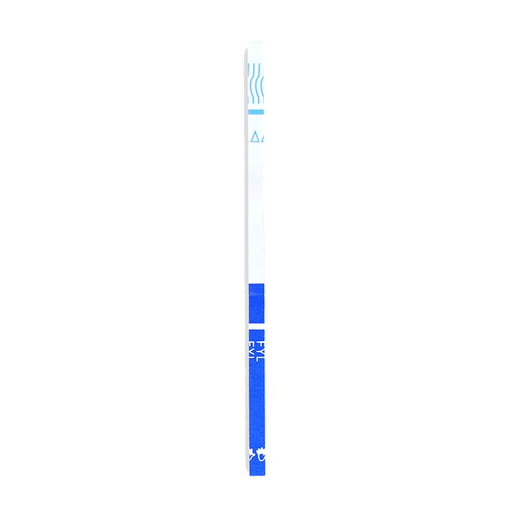 Discreet fentanyl test strips in hand for harm reduction