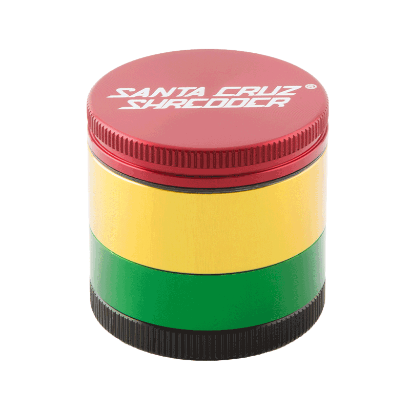 Herb grinder with strong magnets and anodized finish for durability