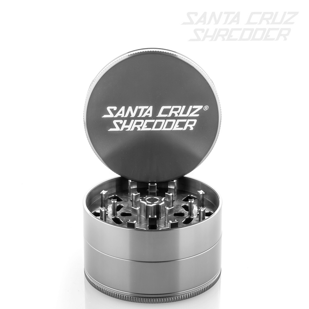 Herb grinder with strong magnets and anodized finish for durability
