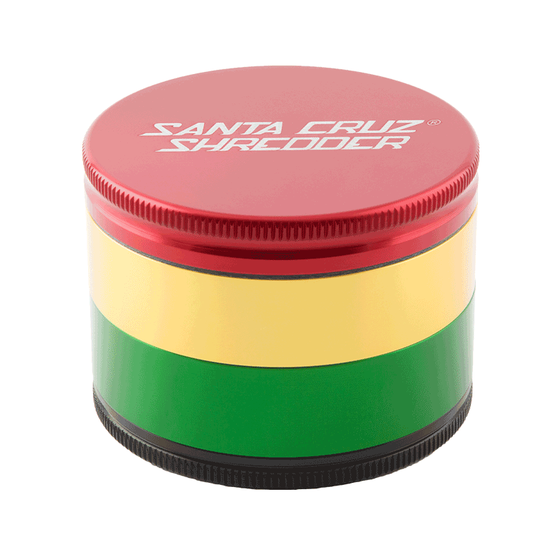 Herb grinder with strong magnets and anodized finish for durability