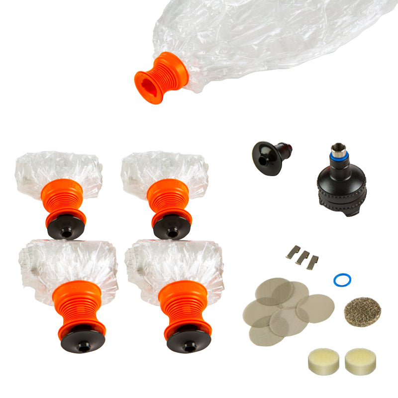 Close-up view of Volcano Classics Easy Valve system for effortless vaporizing.