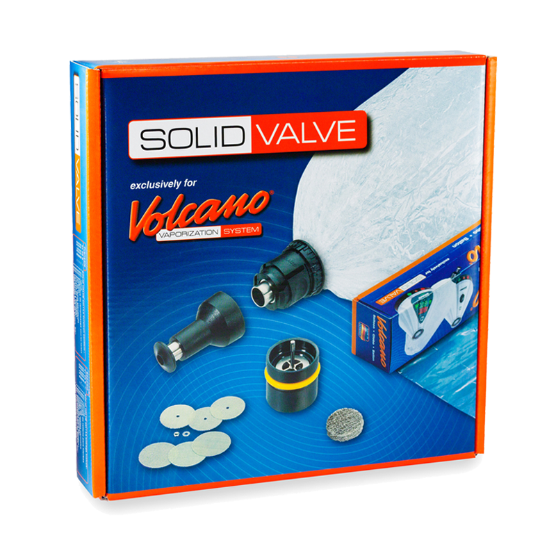 User installing accessories on a Volcano vaporizer