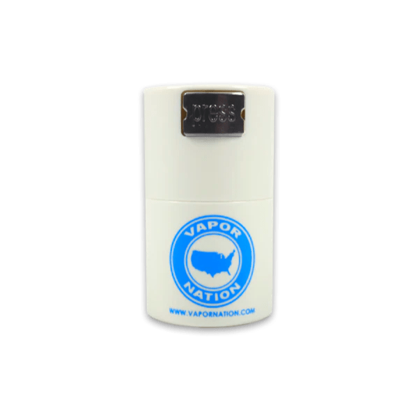 Airtight vacuum storage container with clear lid and vacuum seal button, perfect for kitchen storage