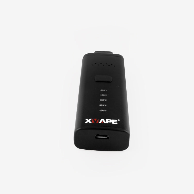 Close-up of the XVAPE Avante pocket-sized vape pen showing its discreet design and compact size