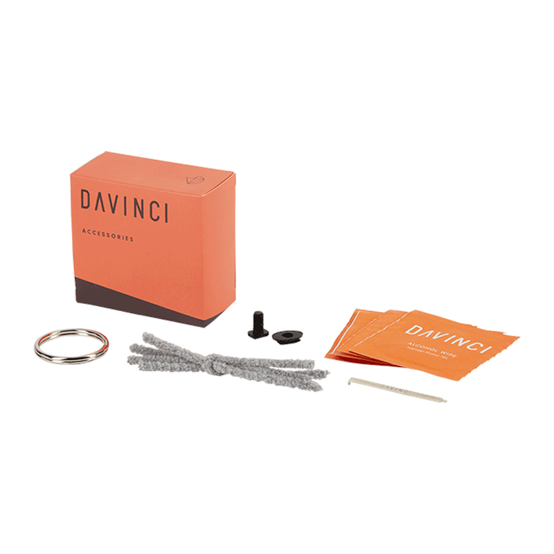 DaVinci MIQRO vaporizer with accessories kit for optimal performance