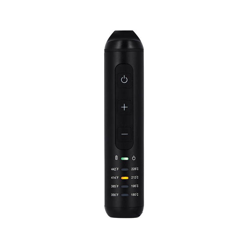 Vapium Lite portable vaporizer in hand showing compact design